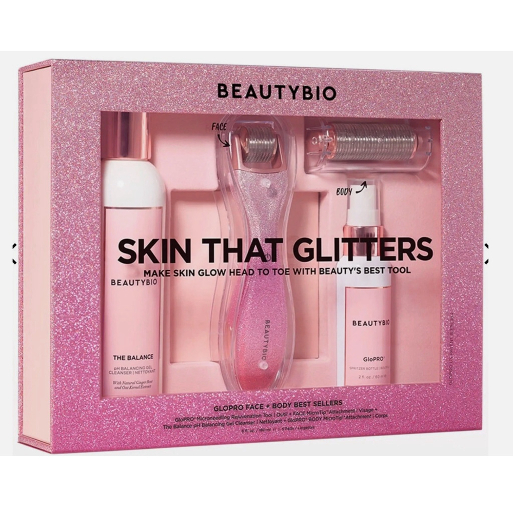 BeautyBio Skin that Glitters GloPro Face & Body Set Microdermabrasion - Picture 2 of 2